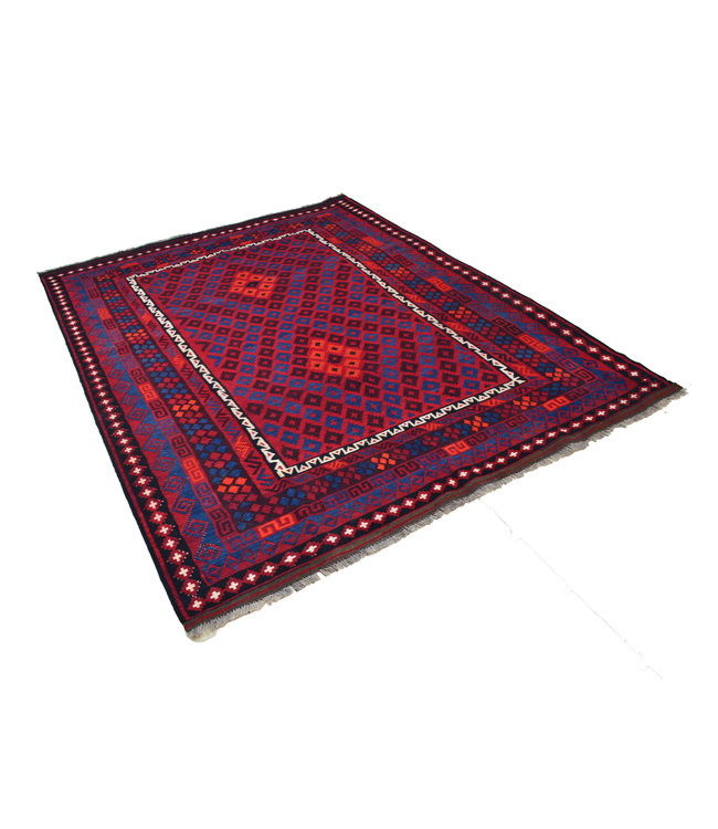 11'75x8'46 Hand Woven Afghan Wool Kilim Area Rug