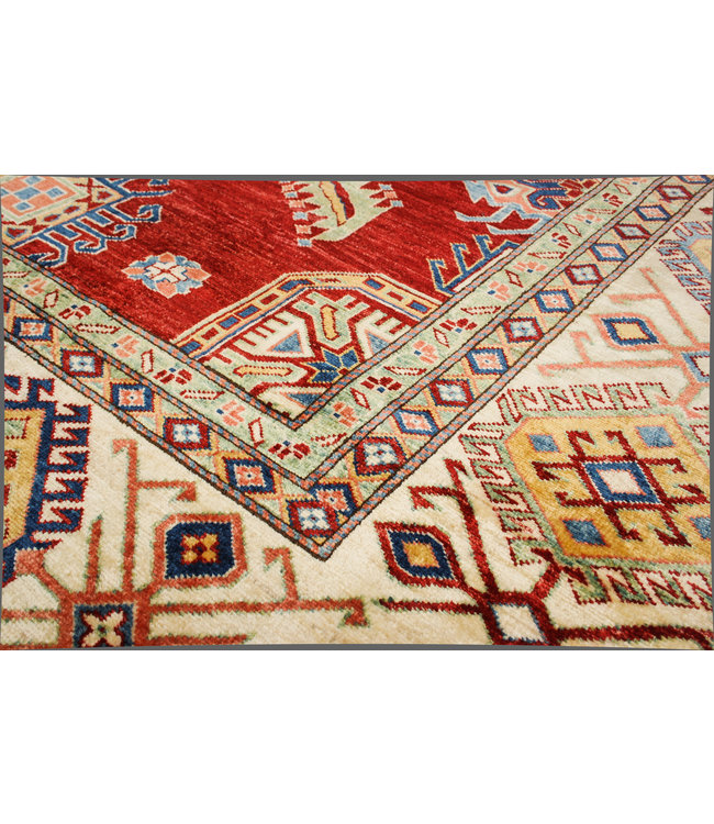 super fijn oriental kazak vloerkleed 426x304 cm