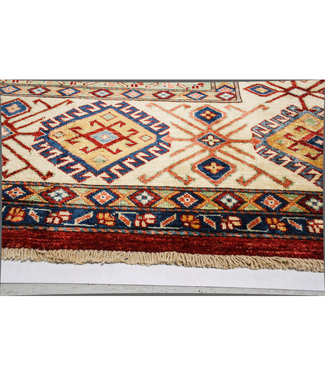 super fijn oriental kazak vloerkleed 426x304 cm