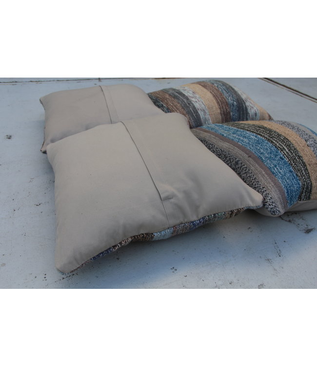 ​​4x modern kilim cushions 50x50 cm with filling