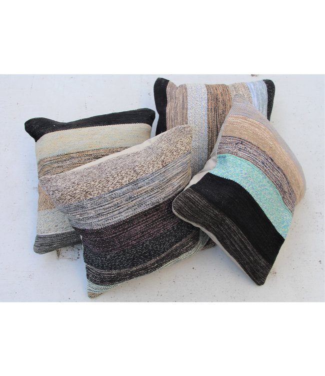 ​​4x modern kilim cushions 50x50 cm with filling