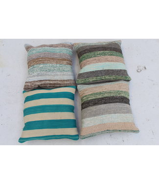 ​​4x modern kilim cushions 50x50 cm with filling