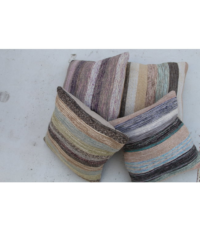 ​​4x modern kilim cushions 50x50 cm with filling