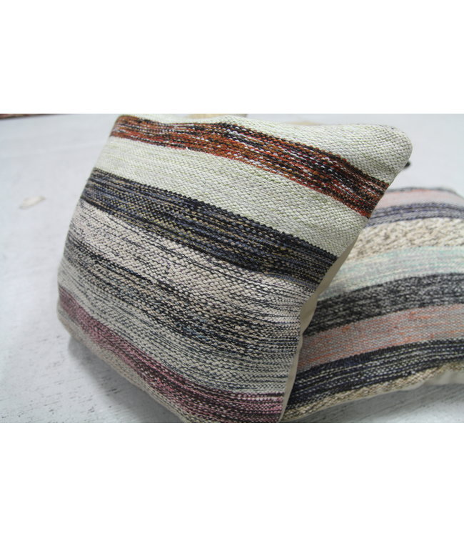 4x modern kelim kussens 50x50 cm met vulling