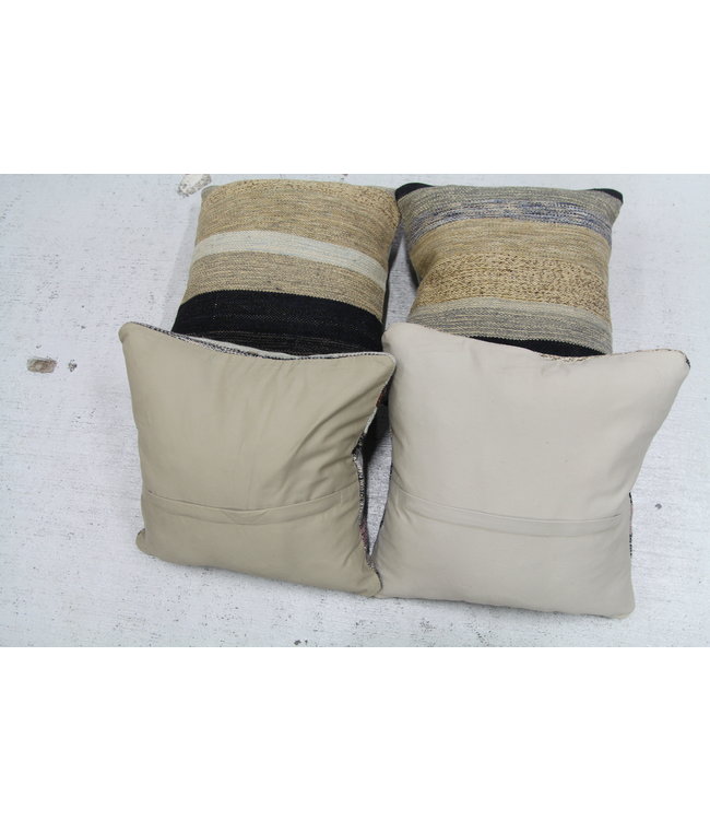 ​​4x modern kilim cushions 50x50 cm with filling
