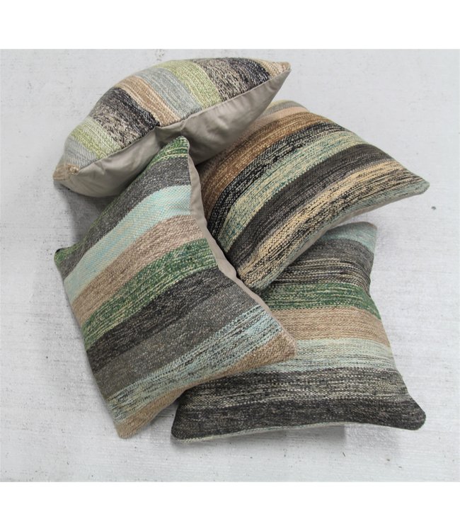​​4x modern kilim cushions 50x50 cm with filling