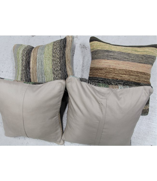 ​​4x modern kilim cushions 50x50 cm with filling