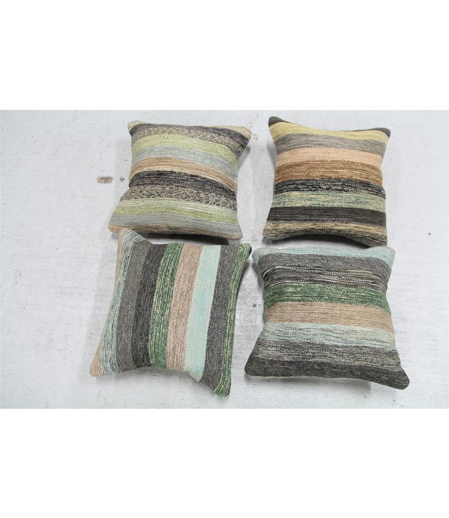 ​​4x modern kilim cushions 50x50 cm with filling