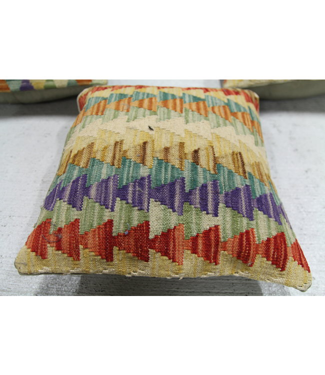 4x kilim cushions ca 40x40 cm with filling