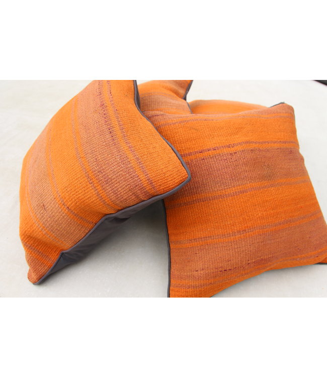 4x modern Kelim Kissen 45x45 cm mit Füllung