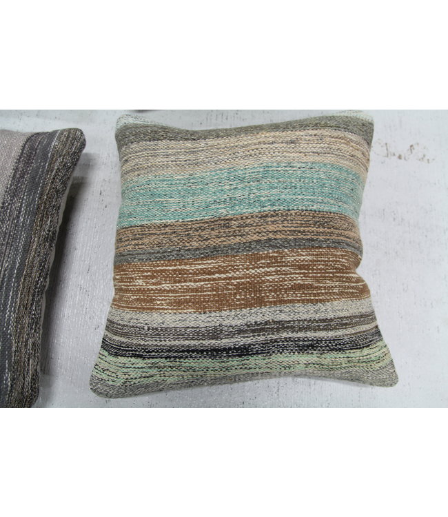 4x modern kelim kussens 50x50 cm met vulling