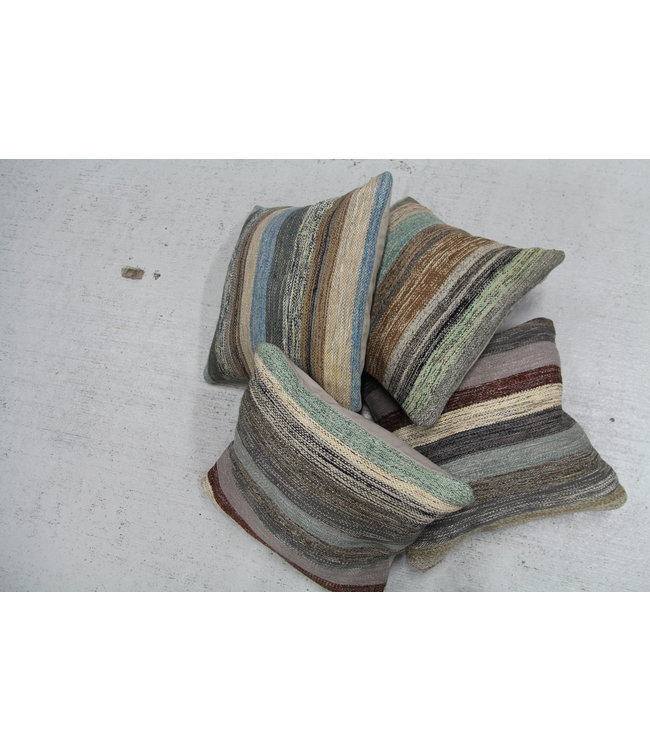 ​​4x modern kilim cushions 50x50 cm with filling