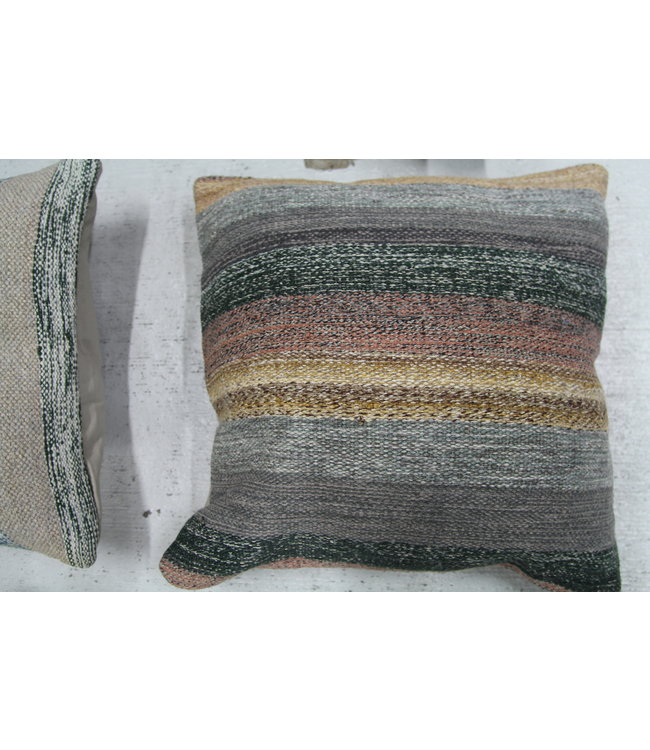 4x modern kelim kussens 50x50 cm met vulling