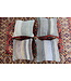 ​​4x modern kilim cushions 50x50 cm with filling