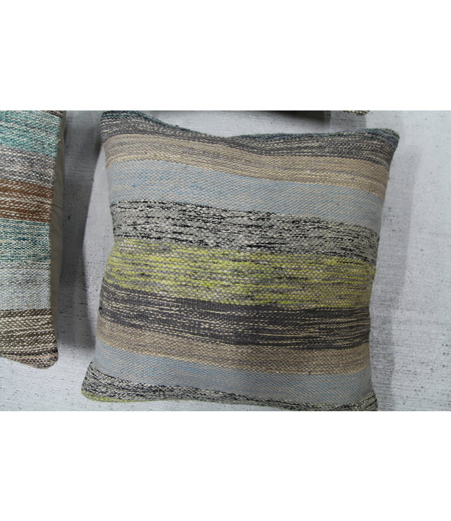 4x modern kelim kussens 50x50 cm met vulling