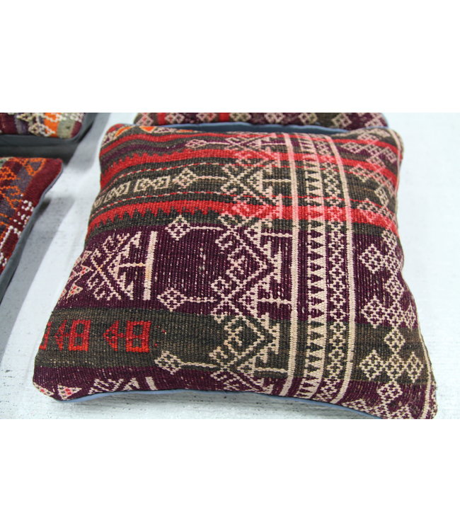 4x kilim cushions ca 40x40 cm with filling