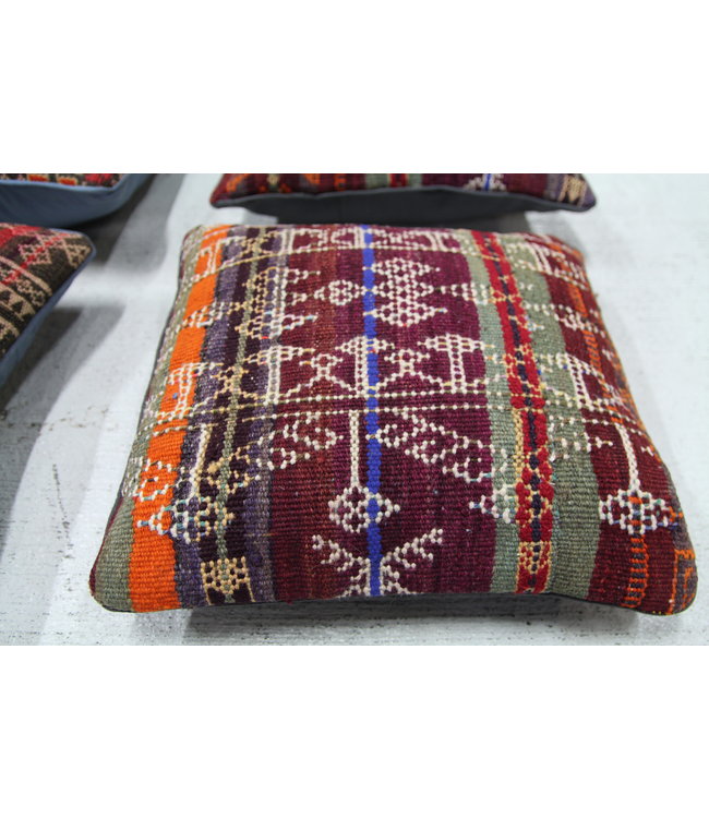 4x kilim cushions ca 40x40 cm with filling