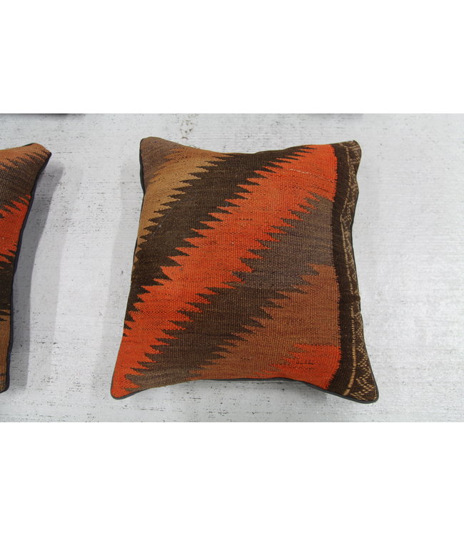 4x kelim kussens 40x40 cm met vulling