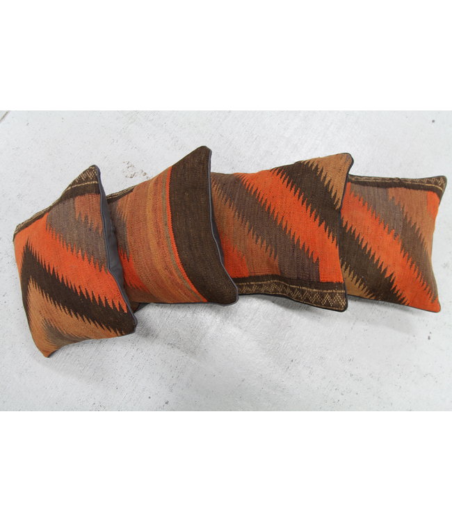 4x kilim cushions ca 40x40 cm with filling