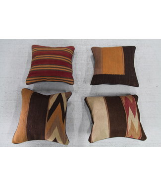 4x kilim cushions ca 40x40 cm with filling