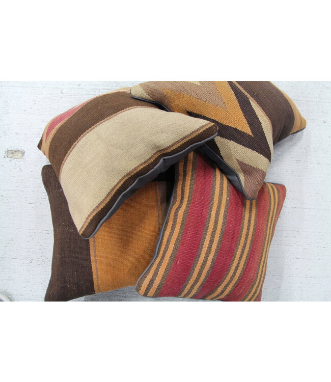 4x kilim cushions ca 40x40 cm with filling