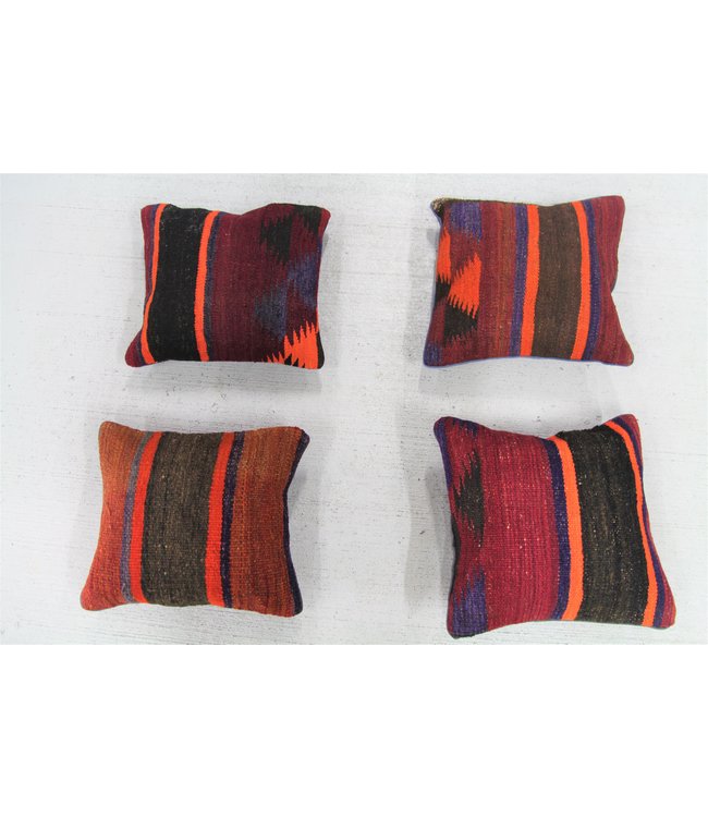 4x kilim cushions ca 40x40 cm with filling