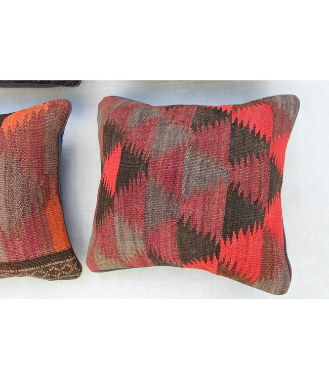 4x kilim cushions ca 40x40 cm with filling