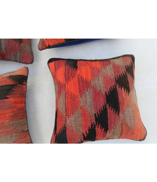 4x kilim cushions ca 40x40 cm with filling
