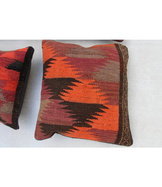 4x kilim cushions ca 40x40 cm with filling