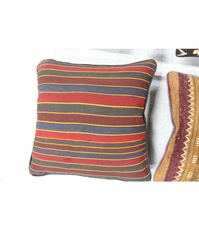 vintage 4x unike vintage kelim kussens met vulling 40x40 cm