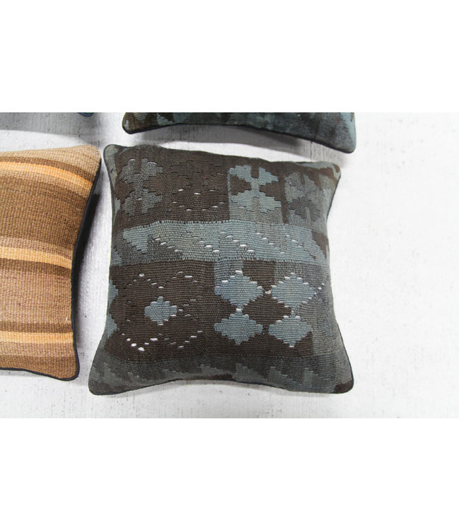 vintage 4x unike vintage kelim kussens met vulling 40x40 cm