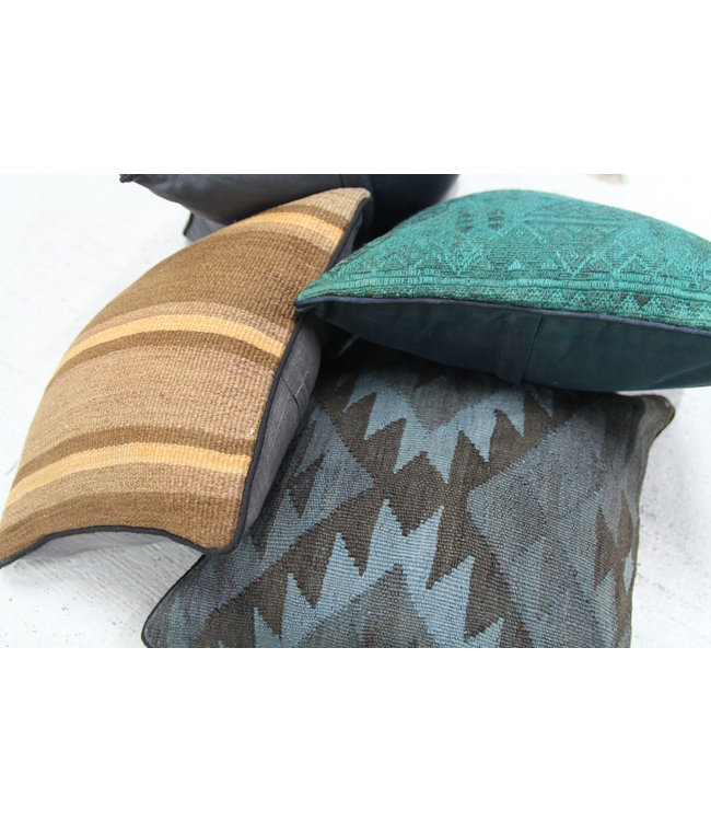 vintage 4x unike vintage kelim kussens met vulling 40x40 cm