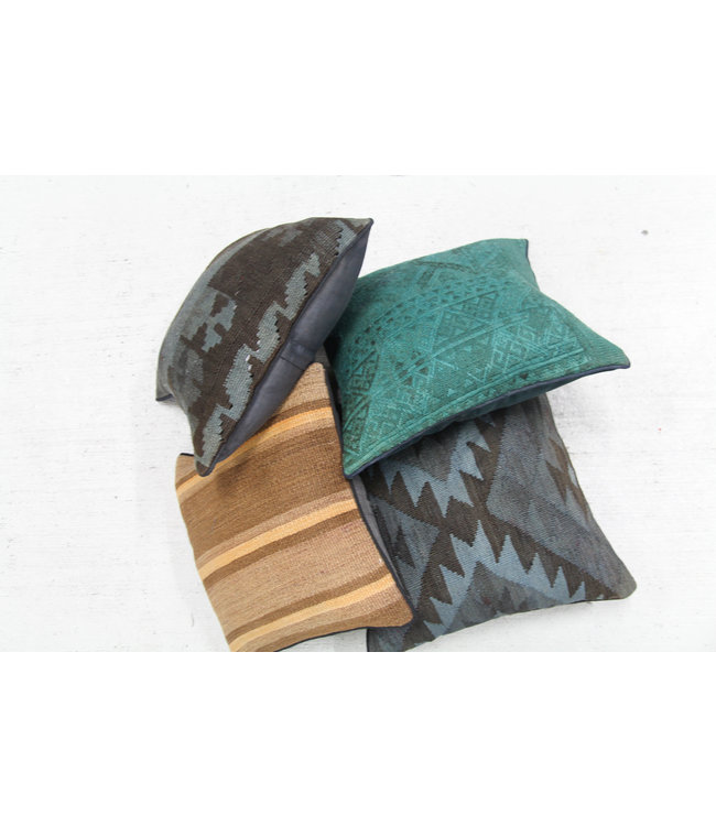 vintage 4x unike vintage kelim kussens met vulling 40x40 cm