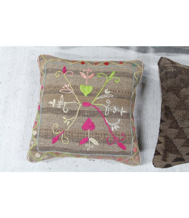 vintage 4x unike vintage kelim kussens met vulling 40x40 cm