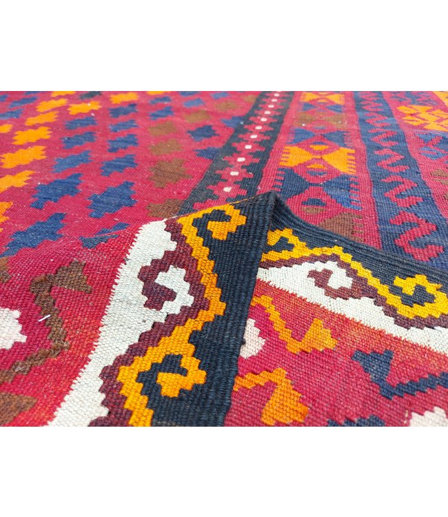 exclusive  Vloerkleed Tapijt Kelim 304X201CM cm Kleed Hand Geweven Kilim