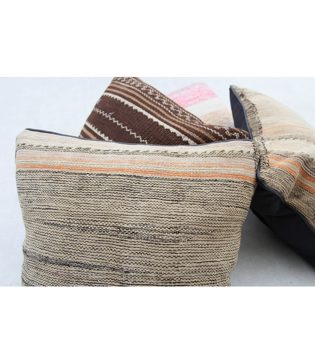 4x kelim kussens 45x45 cm met vulling