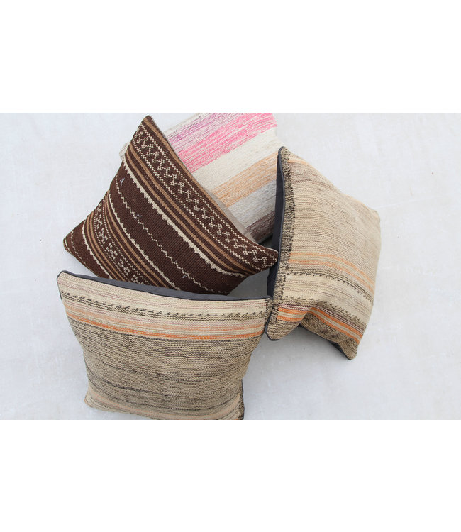 4x kelim kussens 45x45 cm met vulling
