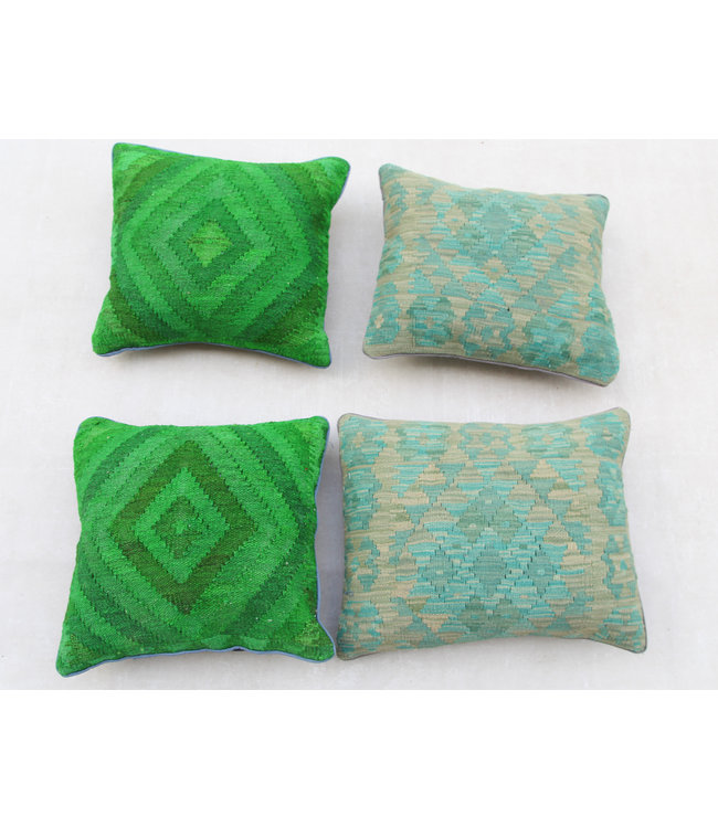4x kilim cushions ca 45x45 cm with filling