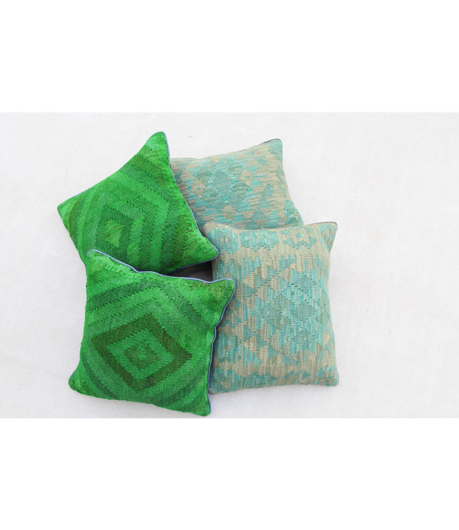 4x kilim cushions ca 45x45 cm with filling