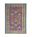 9'45x6'82 Hand Woven Afghan Wool Kilim Area Rug
