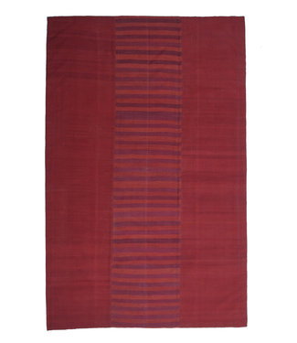 10'04x6'82 Hand Woven Afghan Wool Kilim Area Rug