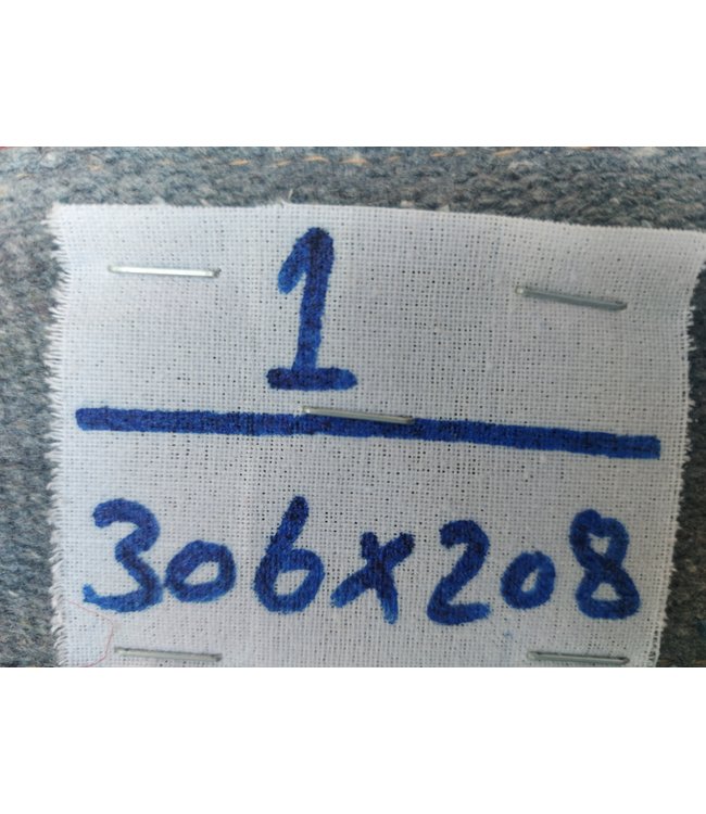 Handgewebte Orientalisch Wolle Kelim Teppich 306x208 cm