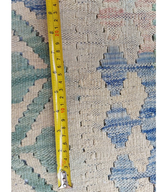 11'22x7'90 Hand Woven Afghan Wool Kilim Area Rug