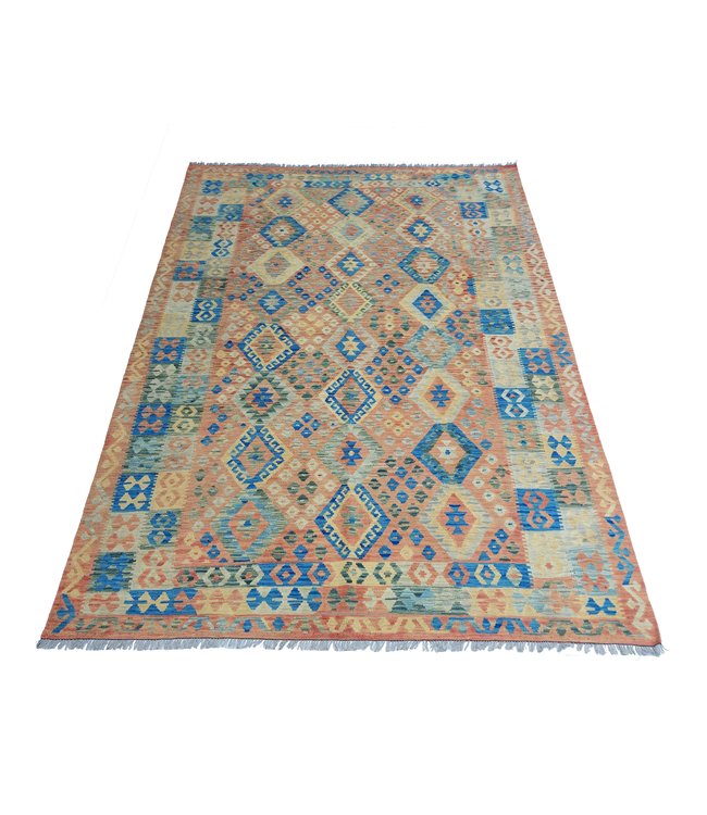 exclusive Kelim Teppich 307x211 cm afghan kilim teppich