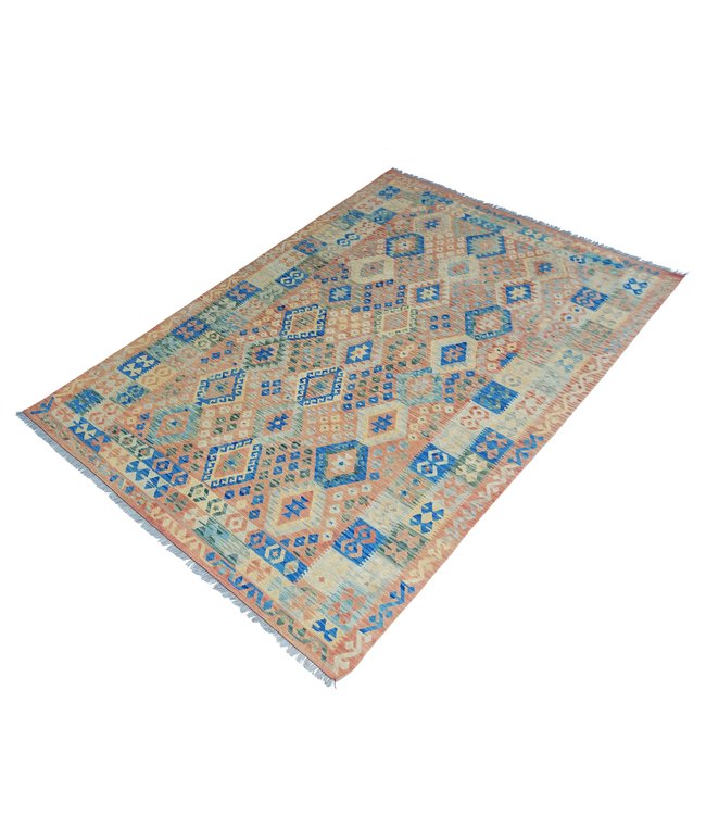 exclusive Kelim Teppich 307x211 cm afghan kilim teppich