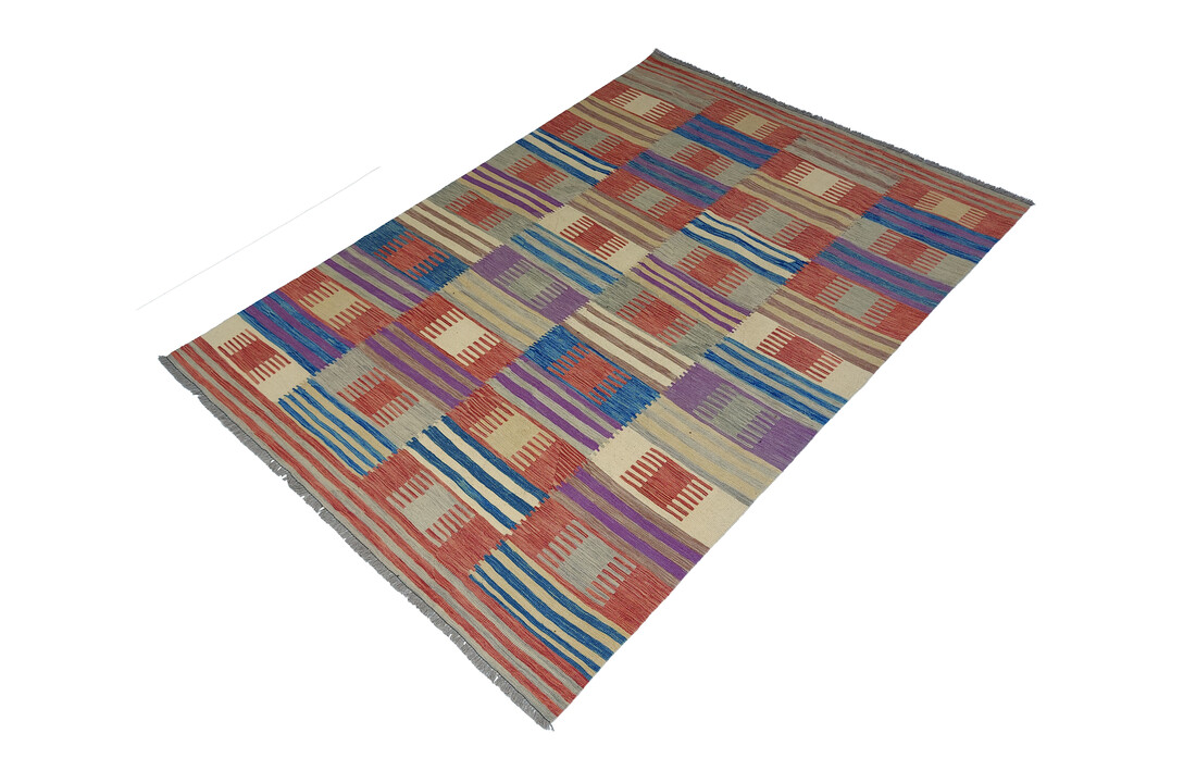 exclusive Kelim Teppich 294x200 cm afghan kilim teppich