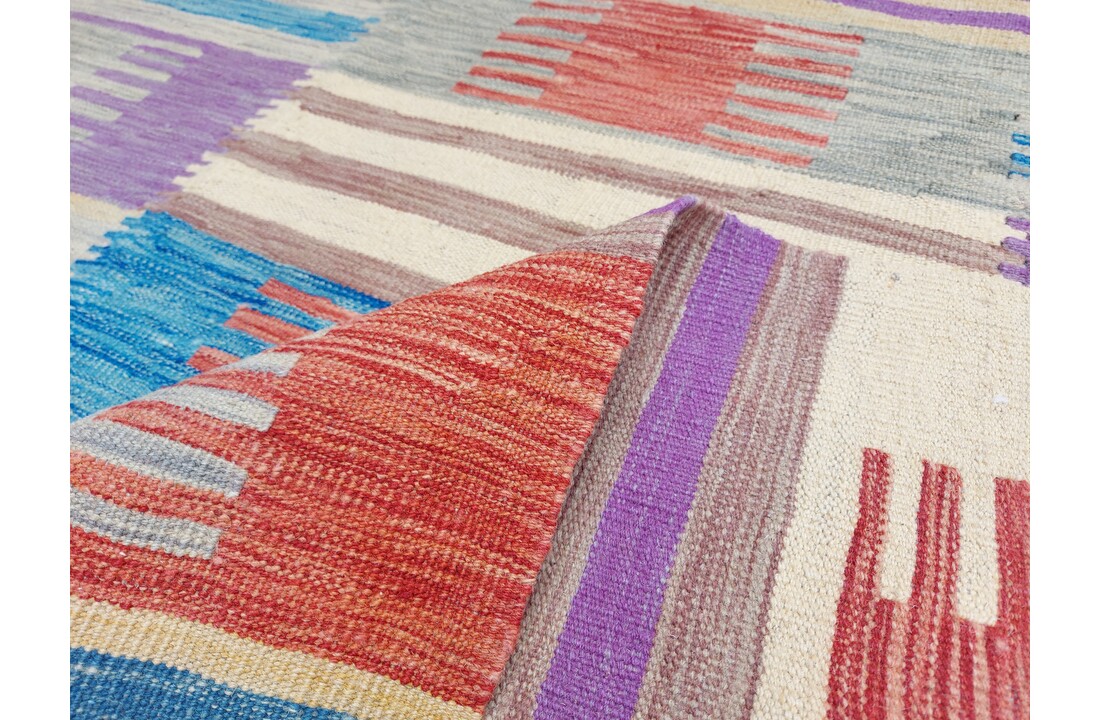 exclusive Kelim Teppich 294x200 cm afghan kilim teppich