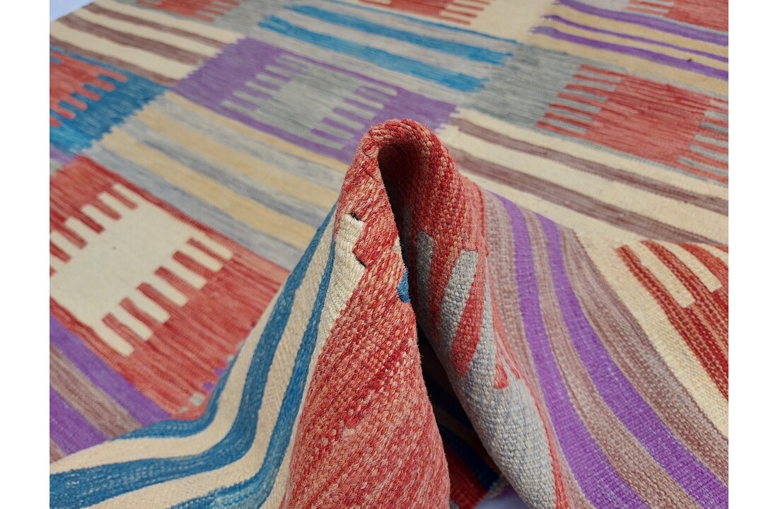 exclusive Kelim Teppich 294x200 cm afghan kilim teppich