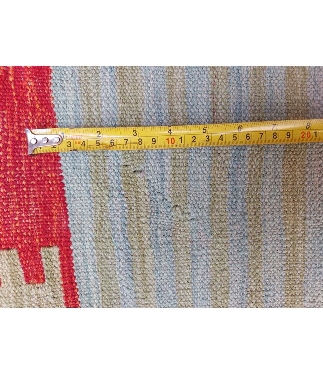 9'65x6'66 Hand Woven Modern Wool Kilim Area Rug