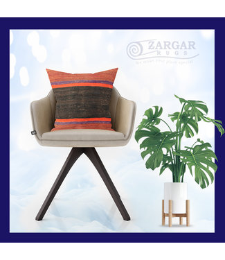 modern kelim kussens 55x55 cm met vulling